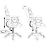 Кресло Бюрократ CH-1300N