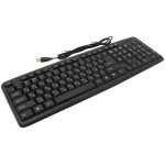 Клавиатура DEFENDER HB-420 Black USB (классическая, цифровая панель мембранные, 107кл)