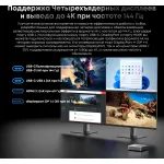 ПК Chuwi AuBox (Core i7 13620H 2400МГц, DDR4 32Гб, SSD 1024Гб M.2 2280, Intel UHD Graphics for 13th Gen Intel Processors, Windows 11 Pro)