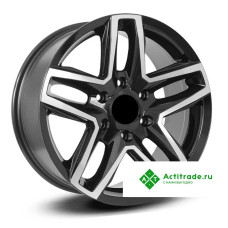 RST R238 R18/8J PCD 6x139,7 ET 42 ЦО 100,1 черный с полированной лицевой поверхностью