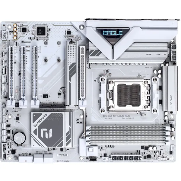 Материнская плата Gigabyte B850 EAGLE ICE (AM5, AMD B850, xDDR5 DIMM, ATX, RAID SATA: 0,1,10)