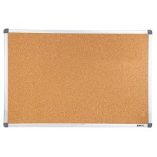 Демонстрационная доска Cactus CS-CBD-60X90 (60x90см, пробка/алюминий, рама алюминий, поверхность пробковая, коричневый) [CS-CBD-60X90]