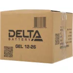 Батарея Delta GEL 12-26 (12В, 26Ач)