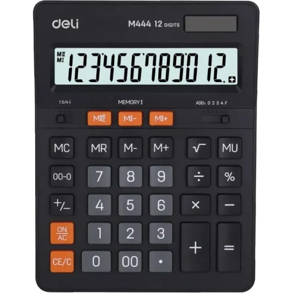 Калькулятор Deli EM444