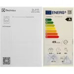Стиральная машина Electrolux EW7FG4492UDE(фронтальная полноразмерная, класс стирки/отжима/э.потребления: A/B/A , макс: 9кг, 1400 об/мин, инвертер, защита: частичная, 59.6x84.7x66см, черный)