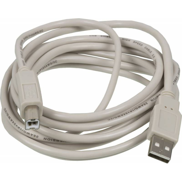 Кабель USB2.0 Ningbo (USB A(m), USB B(m), 3м)