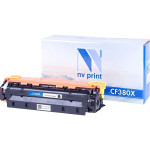 Тонер-картридж NV Print HP CF380X (черный; LaserJet Color Pro M476dn, M476dw, M476nw)