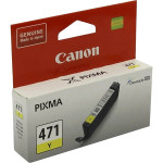 Картридж Canon CLI-471Y (желтый; 347стр; 6,5мл; Pixma MG5740, MG6840, MG7740)