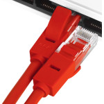 Greenconnect GCR-LNC04-10.0m (RJ45(m), RJ45(m), внутренний, 10м, 5E, 4пары, U/UTP, красный)