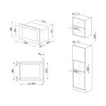 Микроволновая печь Smeg FMI625CN