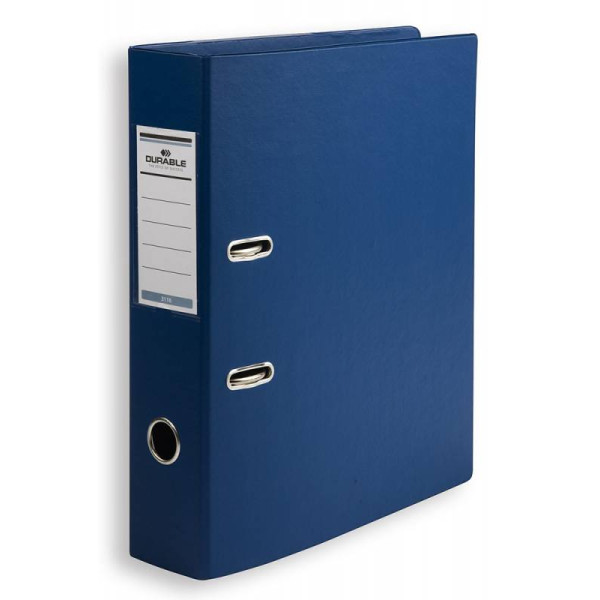Папка-регистратор Durable 3110-07 (A4, ПВХ, ширина корешка 70мм, синий)