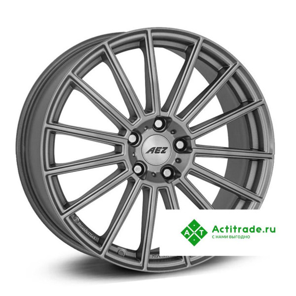 AEZ Steam graphite R20/8J PCD 5x112 ET 43 ЦО 66,6 графитовый матовый