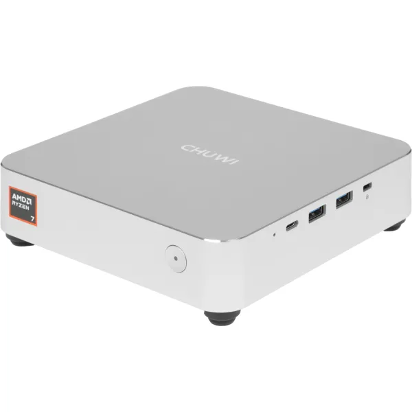 ПК Chuwi AuBox (Ryzen 7 8745HS 3800МГц, DDR5 32Гб, SSD 1024Гб M.2 2280, AMD Radeon 780M, Windows 11 Pro)