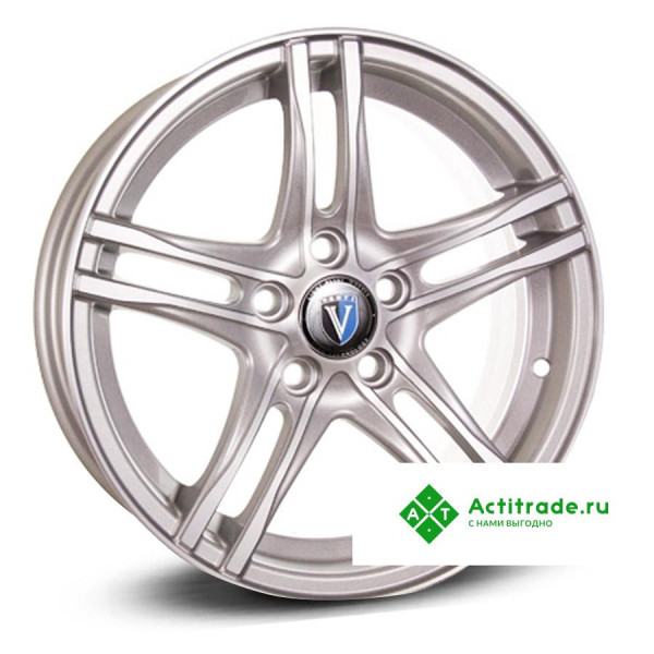 Venti 1505 R15/6J PCD 5x100 ET 38 ЦО 57,1 серебристо-серый