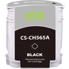 Чернильный картридж Cactus HP 82 CS-CH565A (черный; 72стр; DJ 510) [CS-CH565A]