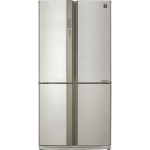Холодильник Sharp SJ-EX93PBE (No Frost, A++, 3-камерный, Side by Side, инверторный компрессор, 892x1 720x770см, бежевый)