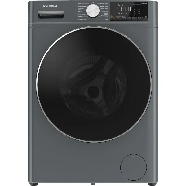 Стиральная машина Hyundai WFD9403(60x85x58см, фронтальная, макс:10кг, с сушкой, 1400об/мин, темно-серый)