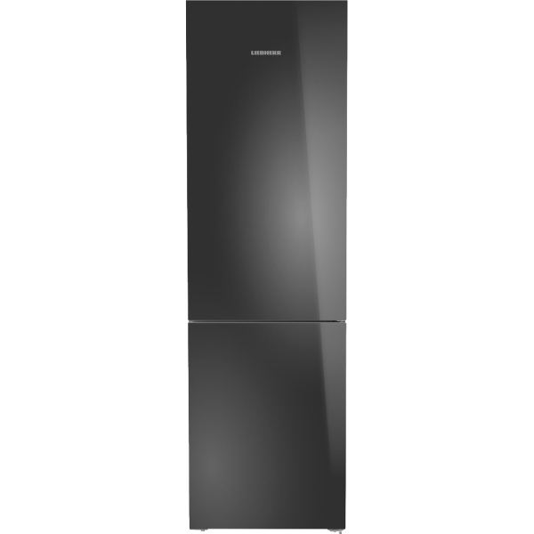Холодильник Liebherr CNgbc 5723 (No Frost, A+++, 2-камерный, 600x2 015x675см, чёрное стекло)