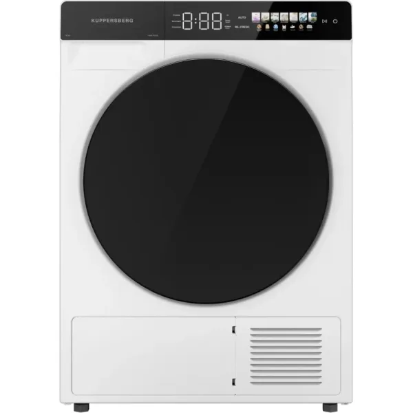 Сушильная машина Kuppersberg High-Tech DM 590 W (Heat Pump (тепловой насос), A+, макс.загрузка 10 кг, 16 программ, уровень шума 69 дБ)