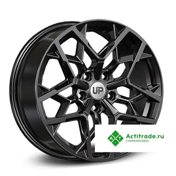 Wheels UP Up110 R17/7.5J PCD 5x114,3 ET 45 ЦО 60,1 черный глянцевый