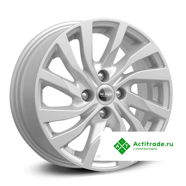 КиК ZV Logan II КС882 R15/6J PCD 4x100 ET 40 ЦО 60,1 серебристый