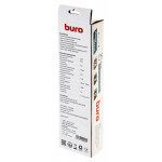 Сетевой фильтр Buro 600SH-16-3-W (3м, 6xEURO, 3,5кВт, 16А)