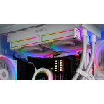 Кулер ID-Cooling AF-127-ARGB-W (29,9дБ, 27x120x120 мм)