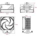 Кулер ID-Cooling FROZN A410 SE ARGB