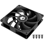 Кулер для корпуса ID-Cooling FL-12025K (21дБ, 3-pin)