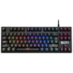 Игровая клавиатура DEFENDER Игровая Blitz GK-240L RU Rainbow Black USB (классическая механическая, 87кл)