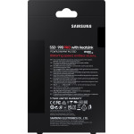 Жесткий диск SSD 2Тб Samsung 990 PRO (M.2, 7450/6900 Мб/с, 1550000 IOPS, PCI-E, 1024Мб, для ноутбука и настольного компьютера)