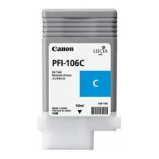 Картридж Canon PFI-106C (голубой; 130мл; для iPF6300S, 6400, 6450) [6622B001]