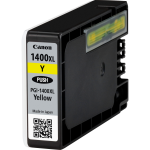 Чернильный картридж Canon PGI-1400XL Y (желтый; 1200стр; 34,7мл; Maxify МВ2040, 2340)