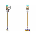 Вертикальный пылесос Dyson V12 Detect Slim Absolute (сухая, контейнер, мощность всасывания: 150Вт, пылесборник: 0.35л, потребляемая мощность: 545Вт)