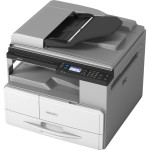 МФУ Ricoh MP 2014AD (черно-белая, A3, 256Мб, 20стр/м, 600x600dpi, авт.дуплекс, 30'000стр в мес, USB, WEB)