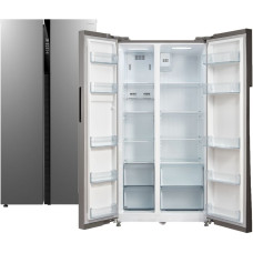 Холодильник Бирюса SBS 587 I (No Frost, A+, 2-камерный, Side by Side, объем 510:335/175л, инверторный компрессор, 89.5x178.8x69см, нержавеющая сталь)