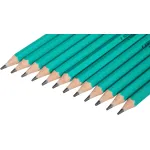 Карандаш чернографитовый Silwerhof 120638-03 (пластик, шестигранный, HB, коробка с европодвесом)