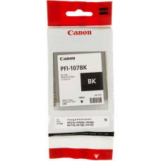 Картридж Canon PFI-107BK (черный; 130стр; 130мл; iP F680, 685, 780, 785) [6705B001]