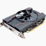 Видеокарта Radeon RX 550 1206МГц 4Гб Sapphire OC (PCI-E 16x 3.0, GDDR5, 128бит, 1xDVI, 1xHDMI, 1xDP)