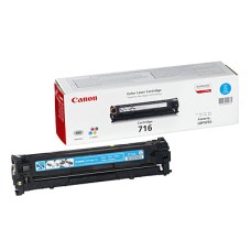Тонер-картридж Canon 716C (голубой; 1500стр; LBP5050, 5050N) [1979B002]