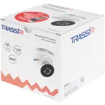 Камера видеонаблюдения Trassir TR-D8121IR2W (IP, внутренняя, купольная, 2Мп, 2.8-2.8мм, 1920x1080, 25кадр/с)