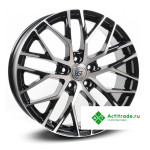 RST R019 R19/7.5J PCD 5x114,3 ET 45 ЦО 67,1 черный с полированной лицевой поверхностью