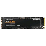 Жесткий диск SSD 1Тб Samsung 970 EVO Plus (M.2, 3500/3300 Мб/с, 550000 IOPS, PCI-E, 1024Мб, для ноутбука и настольного компьютера)