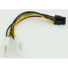 Кабель питания (Molex 8980, PCI-E 6pin, 0,15м) [558030]