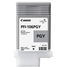 Картридж Canon PFI-106PGY (6631B001) (светло-серый; 130мл; Canon imagePROGRAF iPF6400, Canon imagePROGRAF iPF6400S, Canon imagePROGRAF iPF6450)