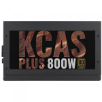 Блок питания Aerocool KCAS PLUS 800W (ATX, 800Вт, 20+4 pin, ATX12V 2.4, 1 вентилятор, BRONZE)