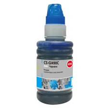 Чернила Cactus CS-GI490C (голубой; 100мл; Canon Pixma G1400, G2400, G3400) [CS-GI490C]
