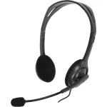 Гарнитура Logitech Stereo Headset H110 (оголовье, 3.5 мм, 1.8м, накладные, 2 x mini jack 3.5 mm)