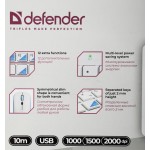 Клавиатура DEFENDER Skyline 895 Nano White USB (классическая мембранная, 107кл, светодиодная, кнопок 4, 2000dpi)