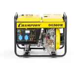Электрогенератор Champion DG3601E (дизельный, однофазный, 3/2,7кВт, непр.работа 10,4ч)